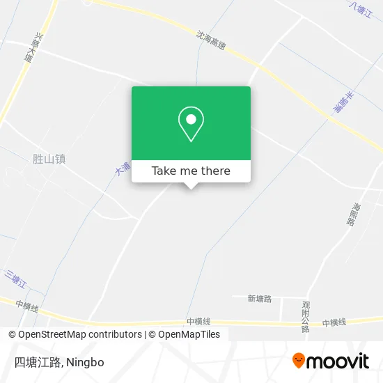 四塘江路 map