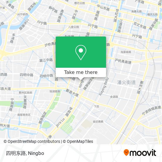 四明东路 map