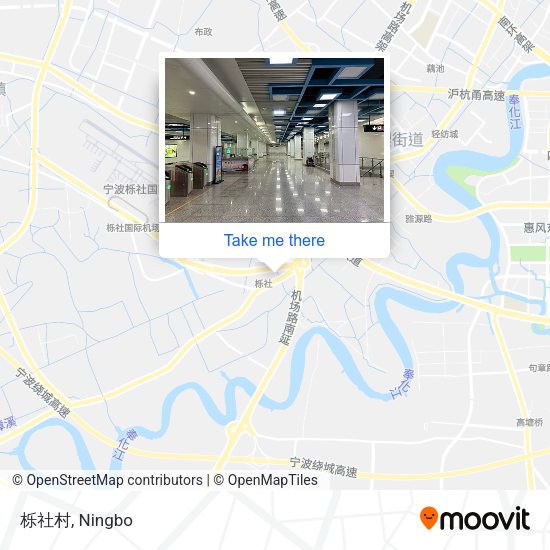 栎社村 map