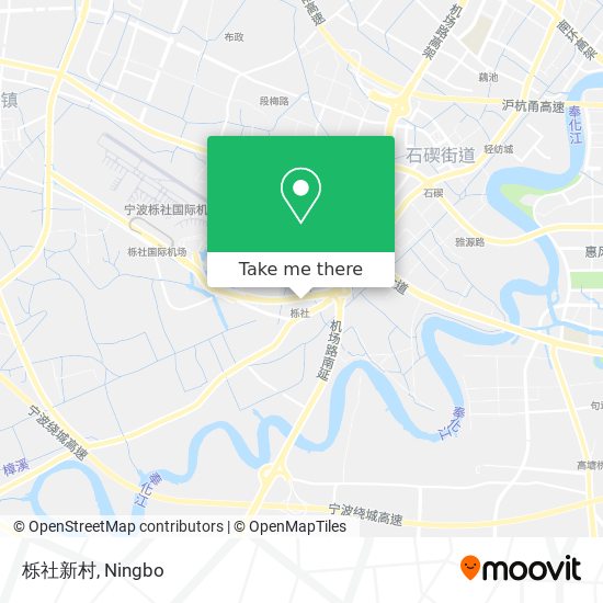 栎社新村 map
