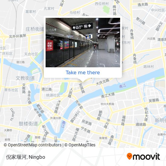 倪家堰河 map