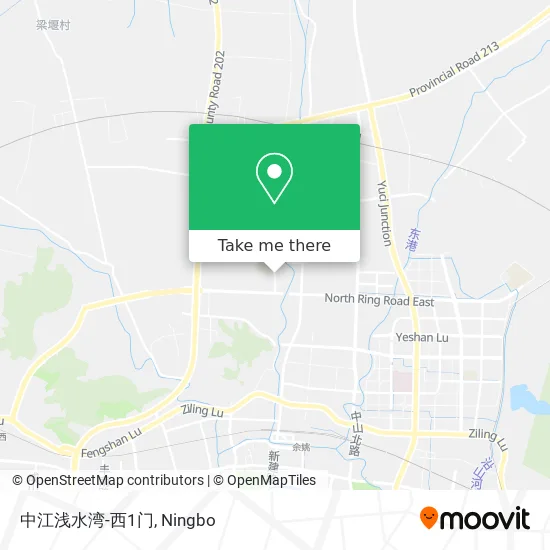 中江浅水湾-西1门 map