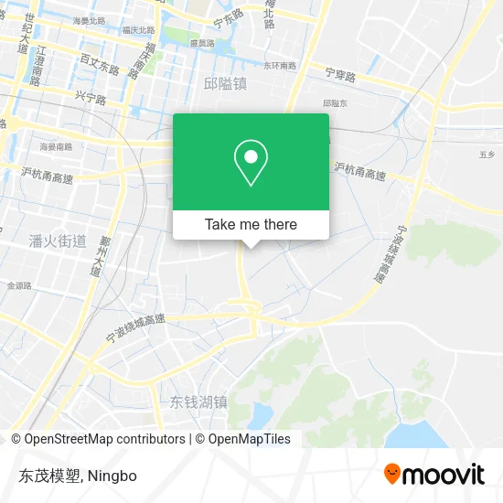 东茂模塑 map