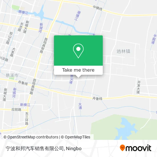 宁波和邦汽车销售有限公司 map