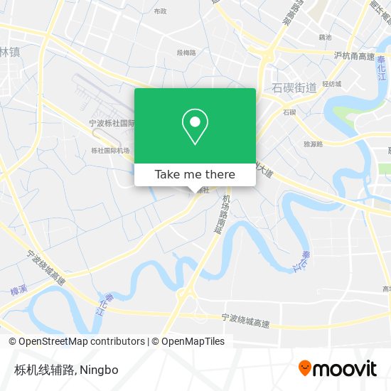 栎机线辅路 map