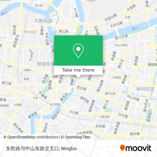 东胜路与中山东路交叉口 map