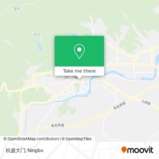 杭盛大门 map