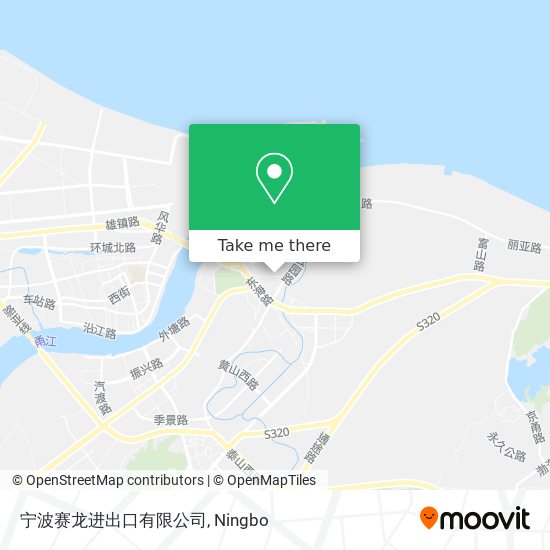 宁波赛龙进出口有限公司 map