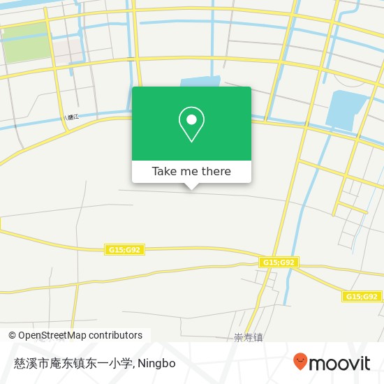 慈溪市庵东镇东一小学 map