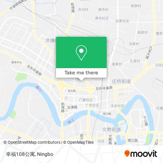 幸福108公寓 map