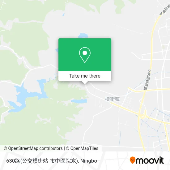 630路(公交横街站-市中医院东) map