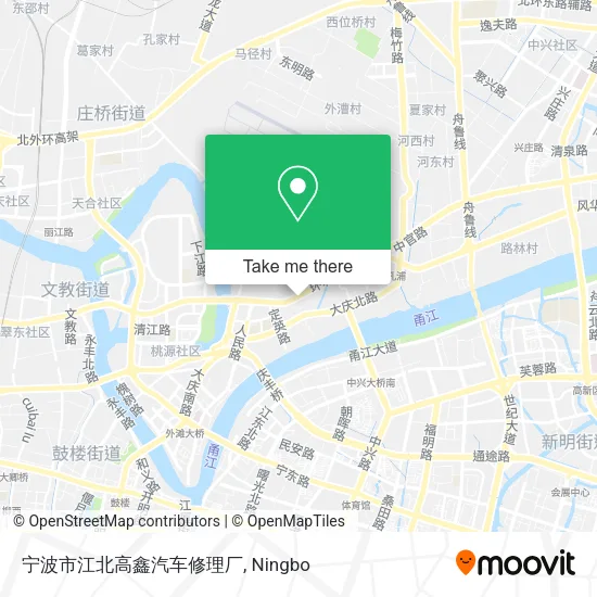 宁波市江北高鑫汽车修理厂 map