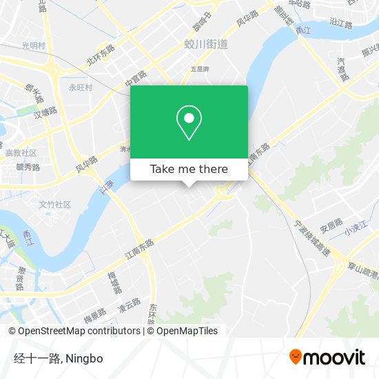 经十一路 map
