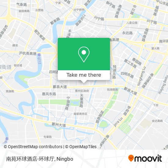 南苑环球酒店-环球厅 map