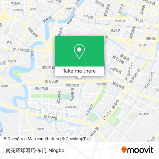 南苑环球酒店-东门 map