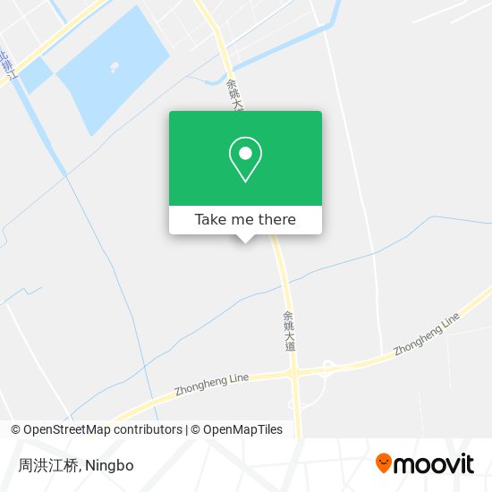 周洪江桥 map
