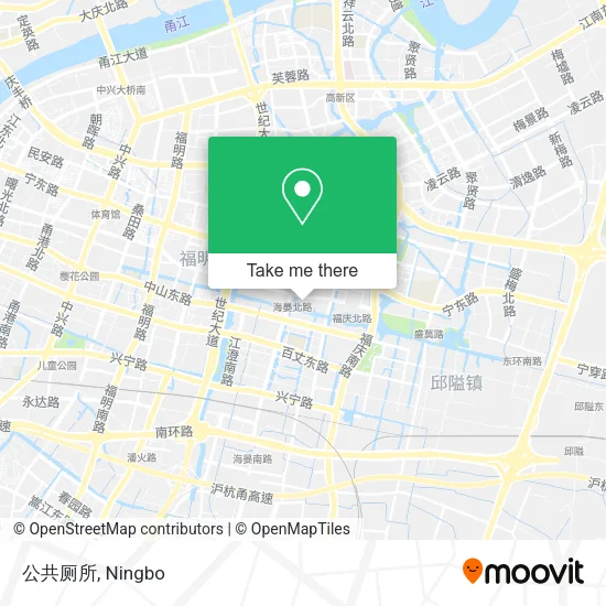 公共厕所 map