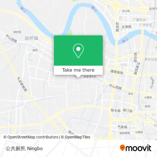 公共厕所 map