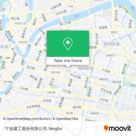 宁波建工股份有限公司 map