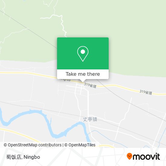 蜀饭店 map