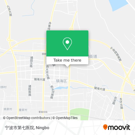 宁波市第七医院 map