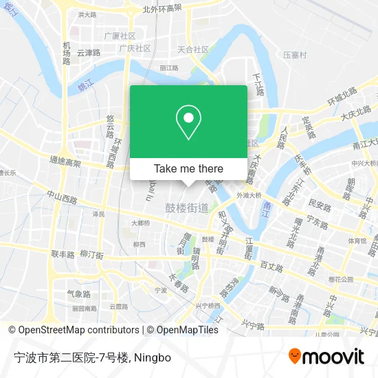 宁波市第二医院-7号楼 map