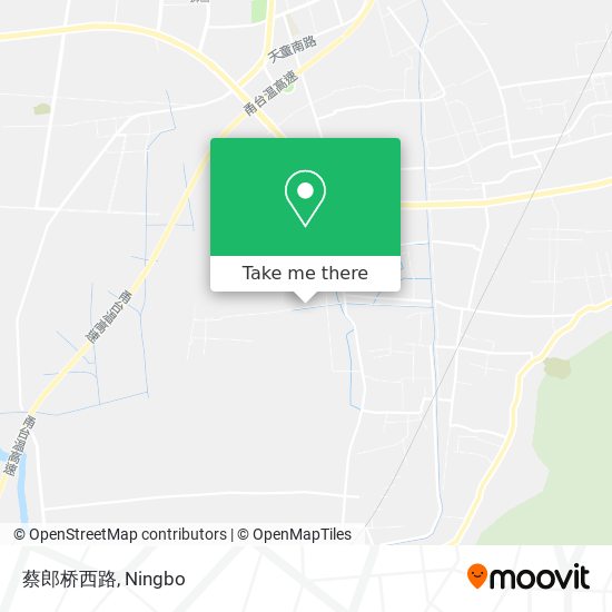 蔡郎桥西路 map