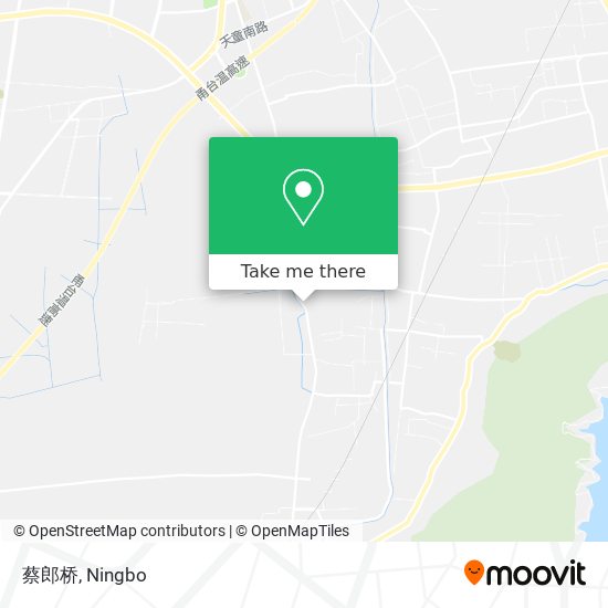 蔡郎桥 map