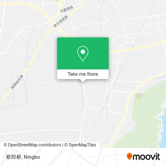 蔡郎桥 map