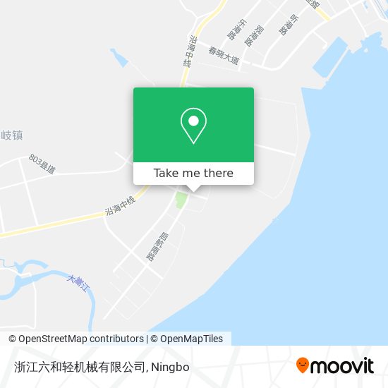 浙江六和轻机械有限公司 map
