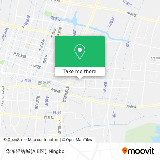 华东轻纺城(A·B区) map