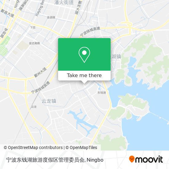 宁波东钱湖旅游度假区管理委员会 map