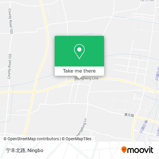 宁丰北路 map
