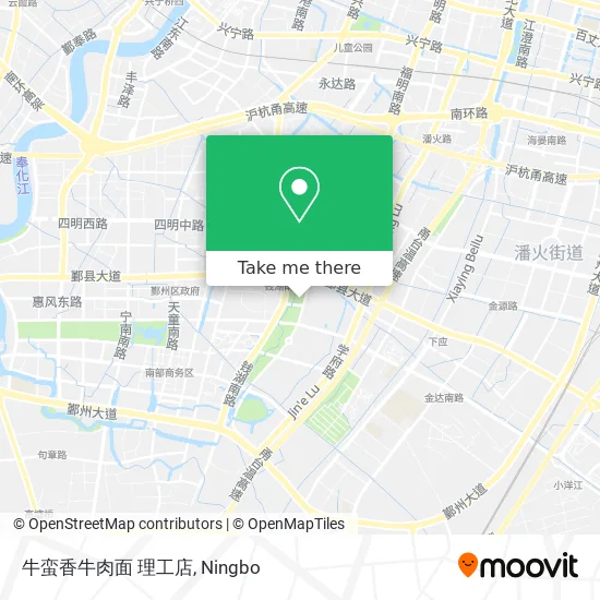 牛蛮香牛肉面 理工店 map