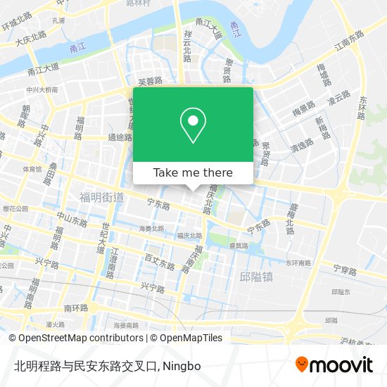 北明程路与民安东路交叉口 map