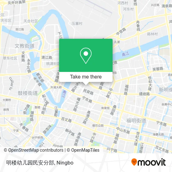 明楼幼儿园民安分部 map