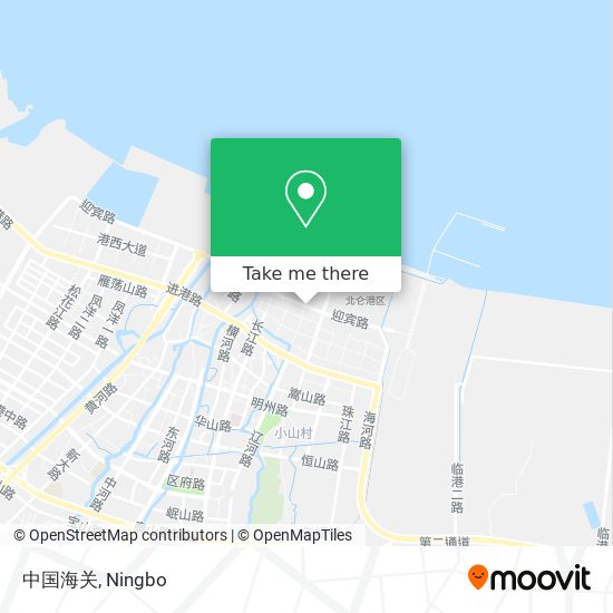 中国海关 map