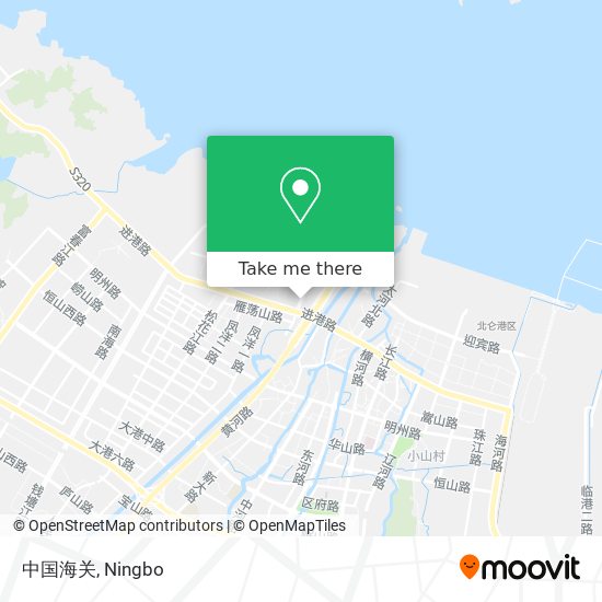 中国海关 map