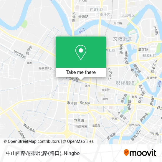 中山西路/丽园北路(路口) map