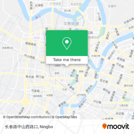 长春路中山西路口 map