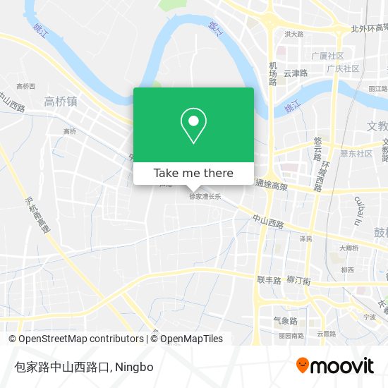 包家路中山西路口 map