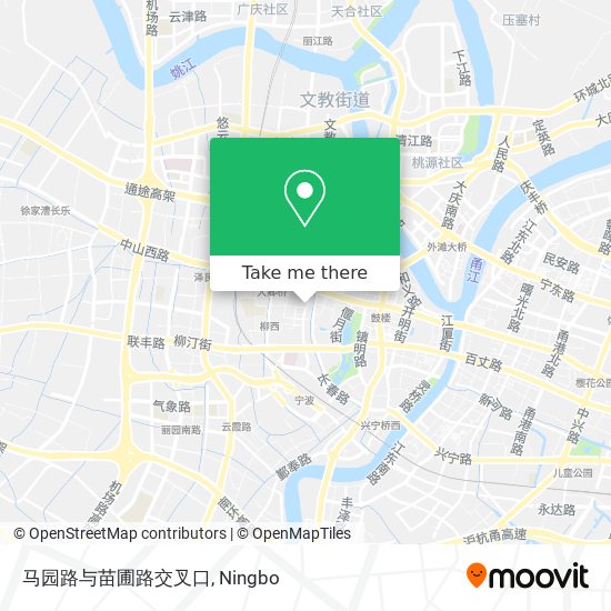 马园路与苗圃路交叉口 map