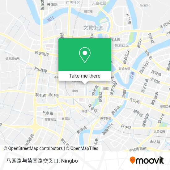 马园路与苗圃路交叉口 map
