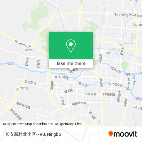 长安新村北小区-79B map
