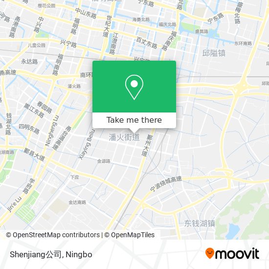 Shenjiang公司 map