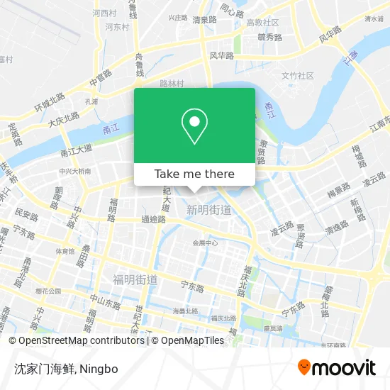 沈家门海鲜 map