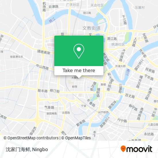 沈家门海鲜 map