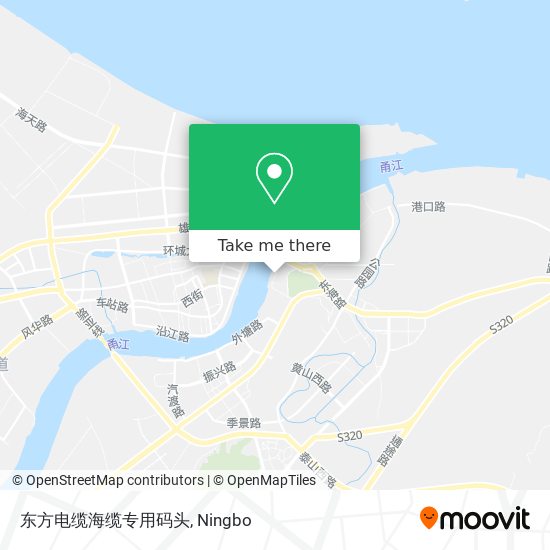 东方电缆海缆专用码头 map