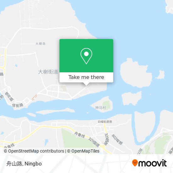 舟山路 map