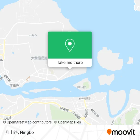 舟山路 map